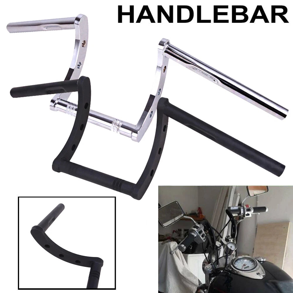 1" Z-Drag Handle Bar for Honda Shadow ACE Aero Sabre Spirit VLX 750 1100