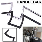 1" Z-Drag Handle Bar for Honda Shadow ACE Aero Sabre Spirit VLX 750 1100