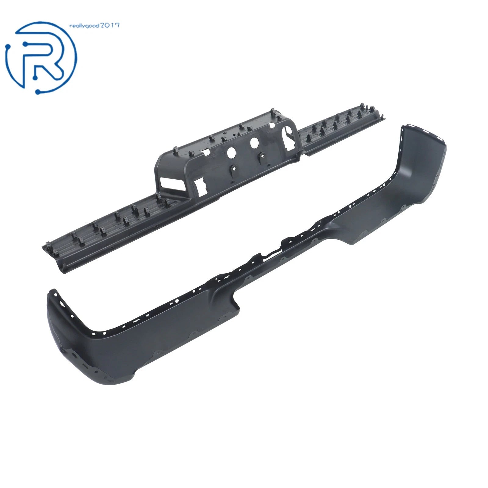 Rear Bumper Face Bar with Step Pad for RAM 2500 3500 (2019-2024)