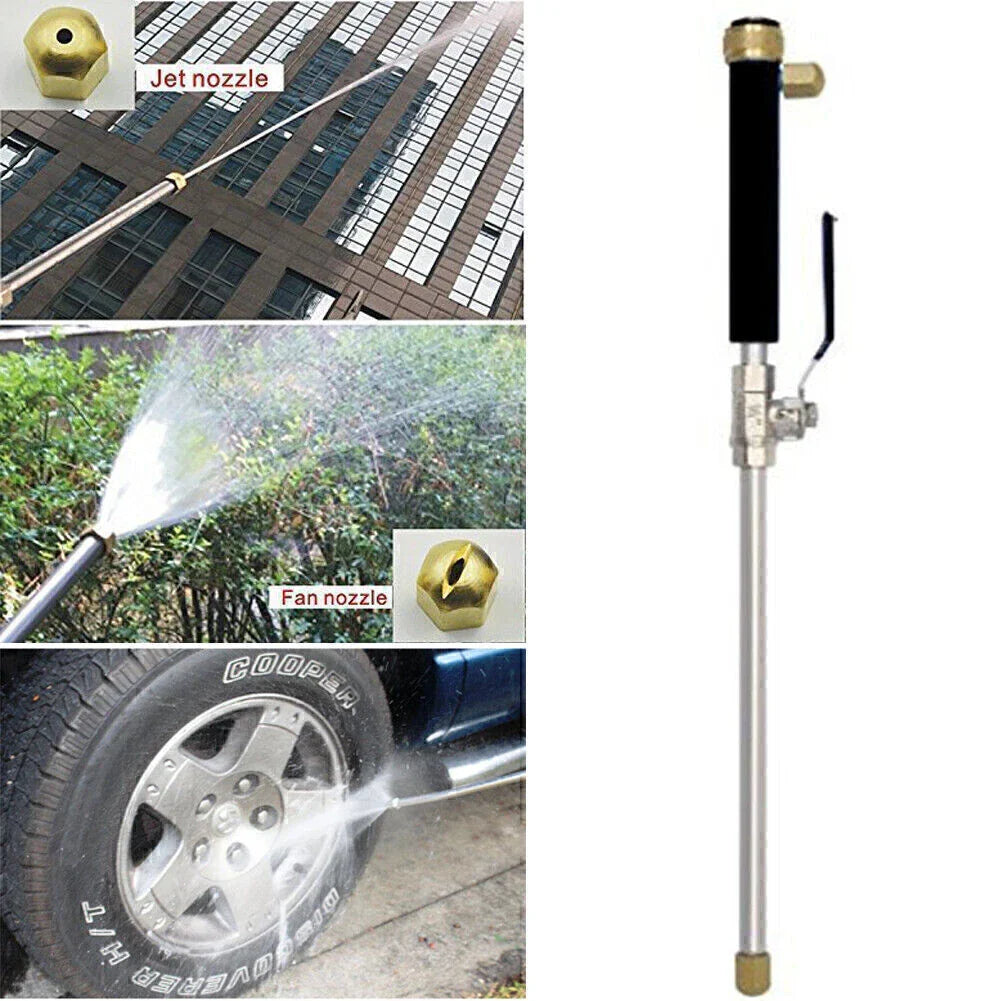 18" High Pressure Power Washer Wand Attachment Jet/Fan Nozzle Tip