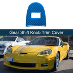 ABS Gear Shift Knob Cover Sticker for Chevrolet Corvette C6 Z06 (2005–2013)