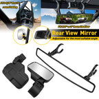 Set of 2 Rear-View Wide Center Side Mirrors for Kawasaki Mule 3000-4010