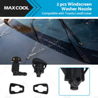 2X Windscreen Spray Washer Nozzle for Toyota LandCruiser 70-79