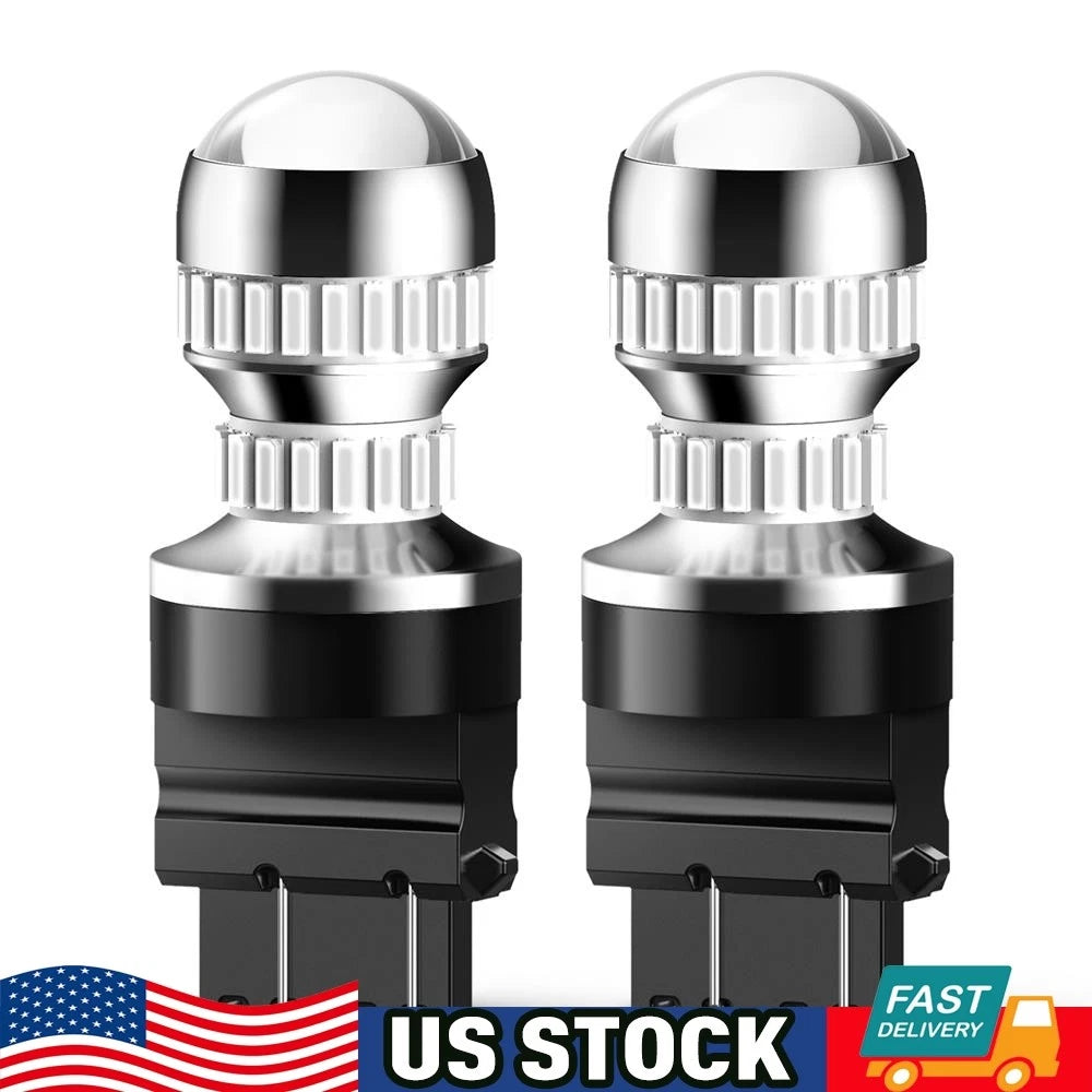 2X AUXITO 3157 3156 LED Turn Signal Brake Tail Light Bulb for Ford