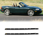 2X Door Window Weatherstrip Seal for Mazda Miata (1990–2005)
