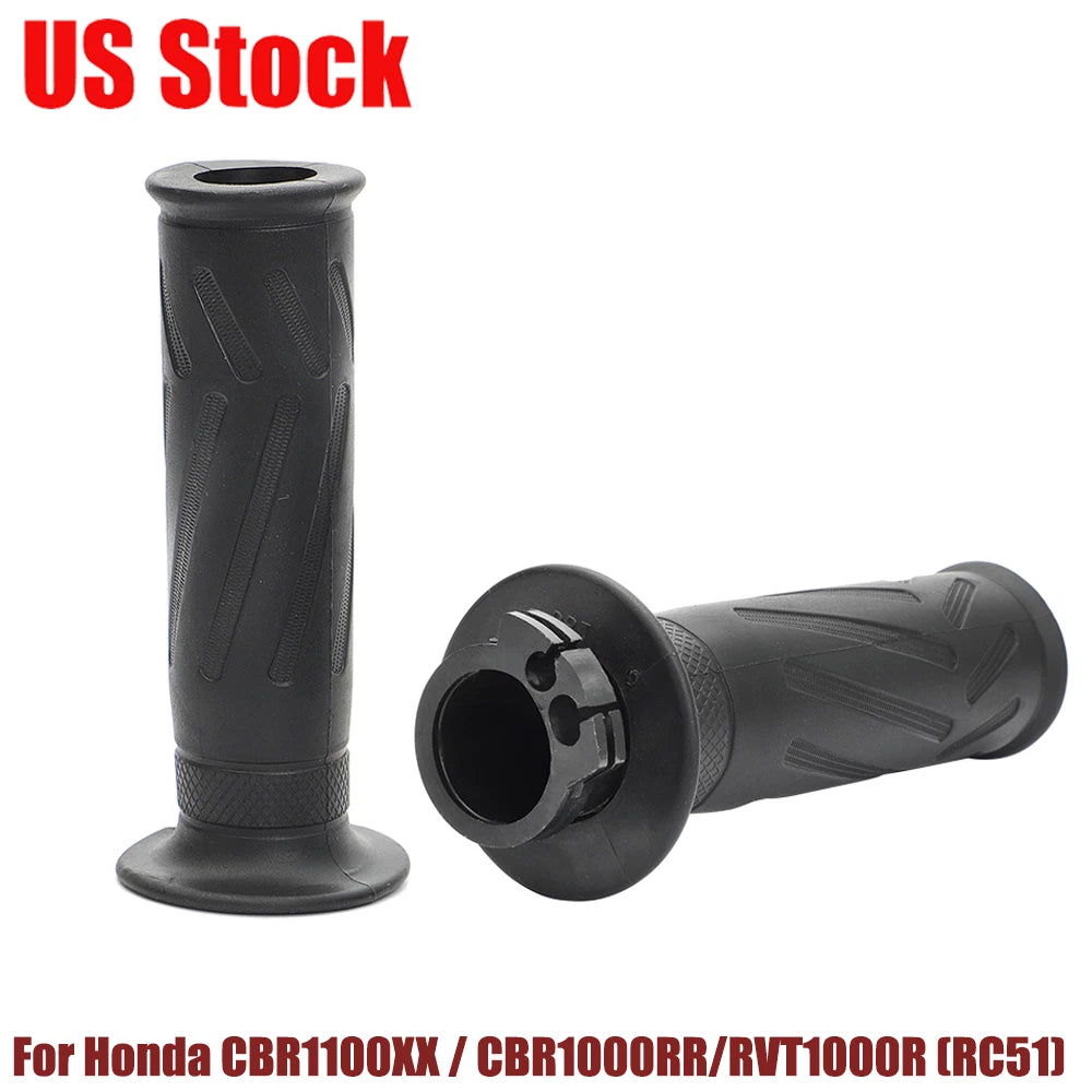 Throttle Tube Grips for Honda CBR600RR CBR1000RR RC51 NT700 (2003–2019)