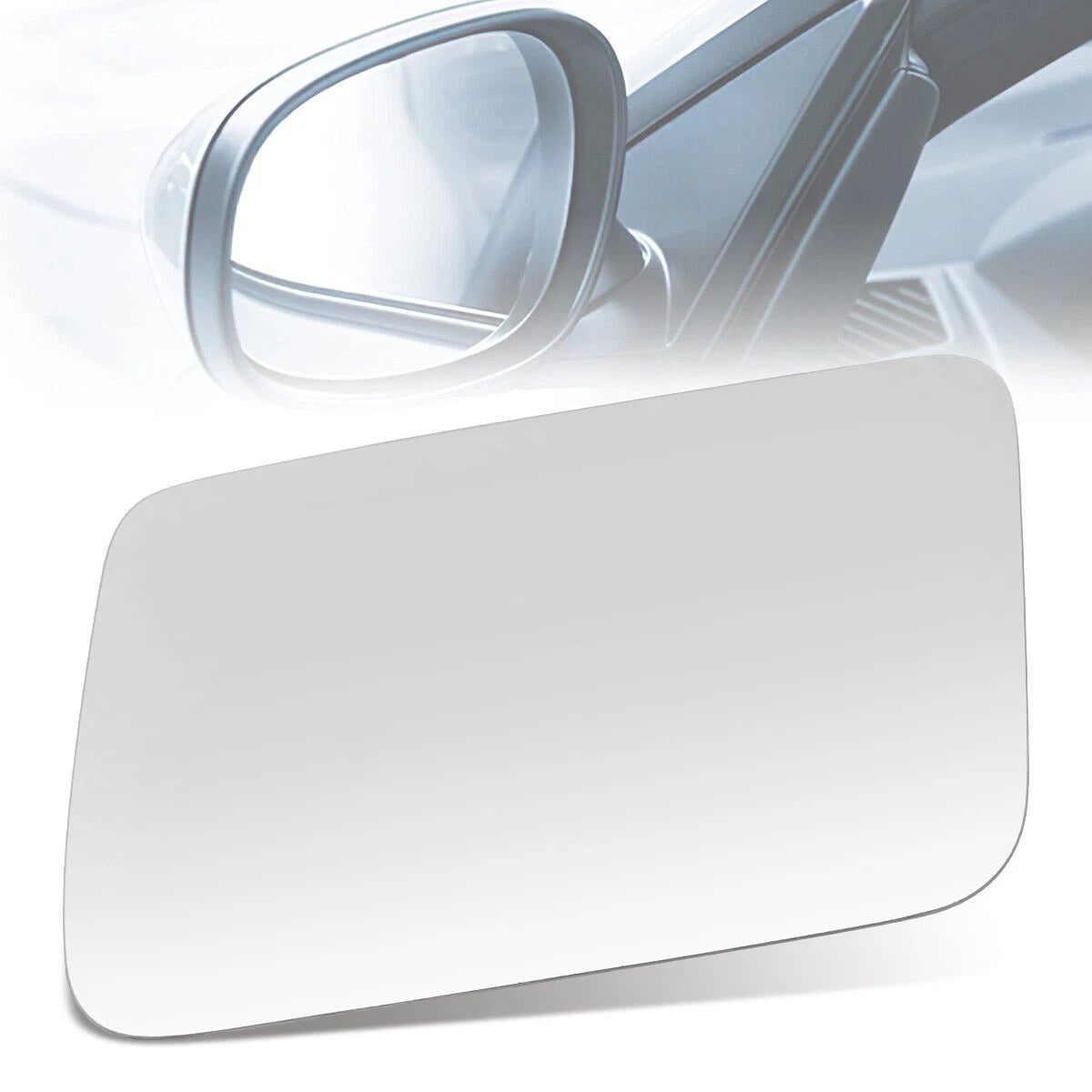 Side View Door Mirror Glass for Subaru DL GL GL-10 (1980–1989) - Flat Lens, Left