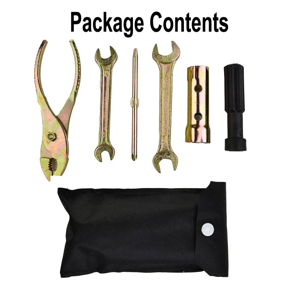 Wrench 8-10 12-14 Sleeve Screwdriver Storage Bag for Motorcycle