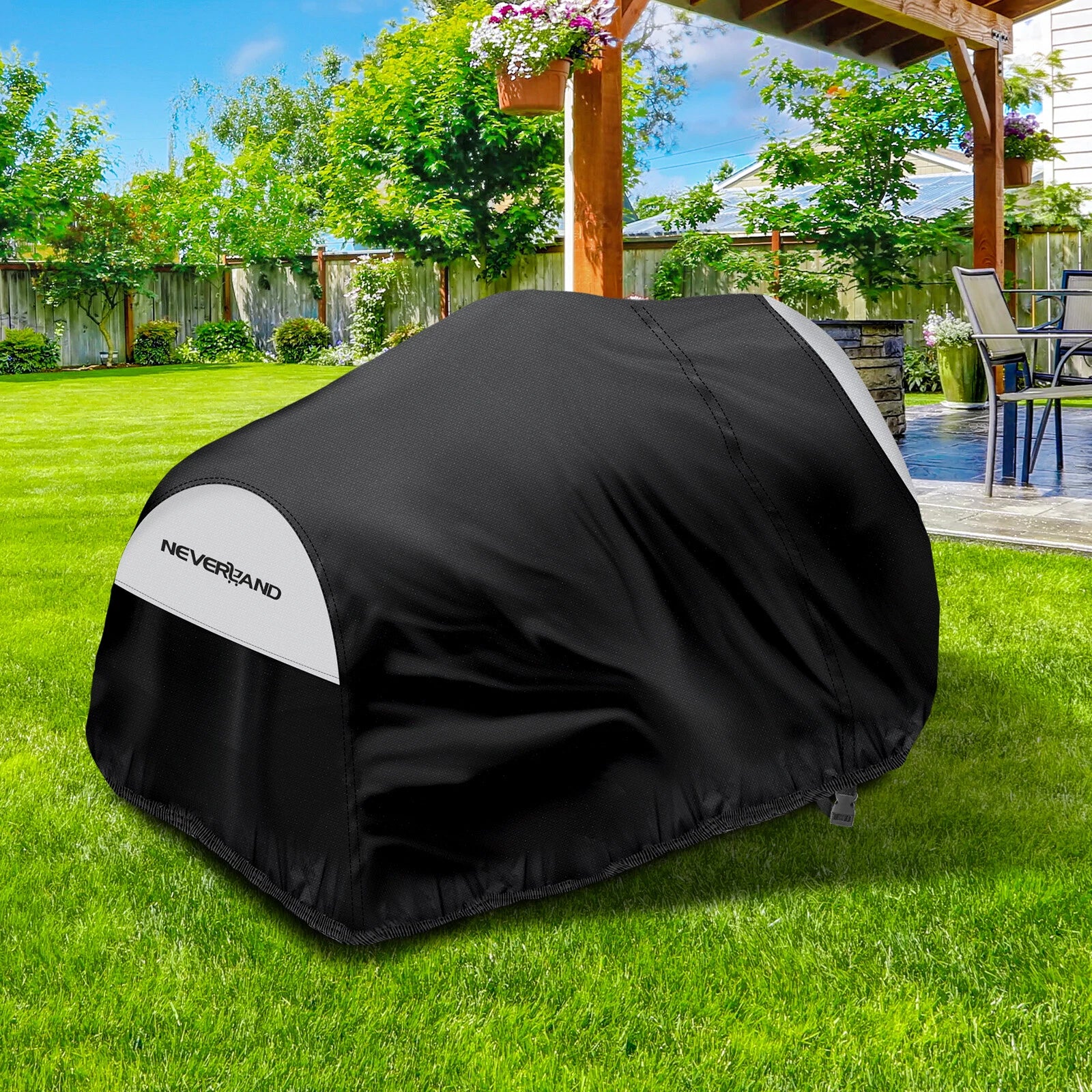 72" Riding Lawn Mower Tractor Cover Waterproof Outdoor Protector