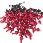 Spike Bolt Screws for Kawasaki Ninja EX250 ZX14 ZX7 ZX9R (All Years) - Red