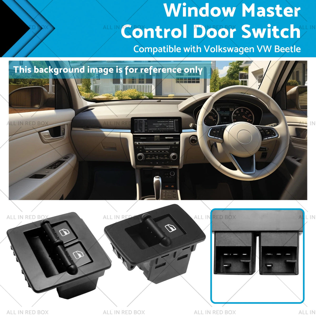 Power Window Master Control Door Switch for Volkswagen (RHD)