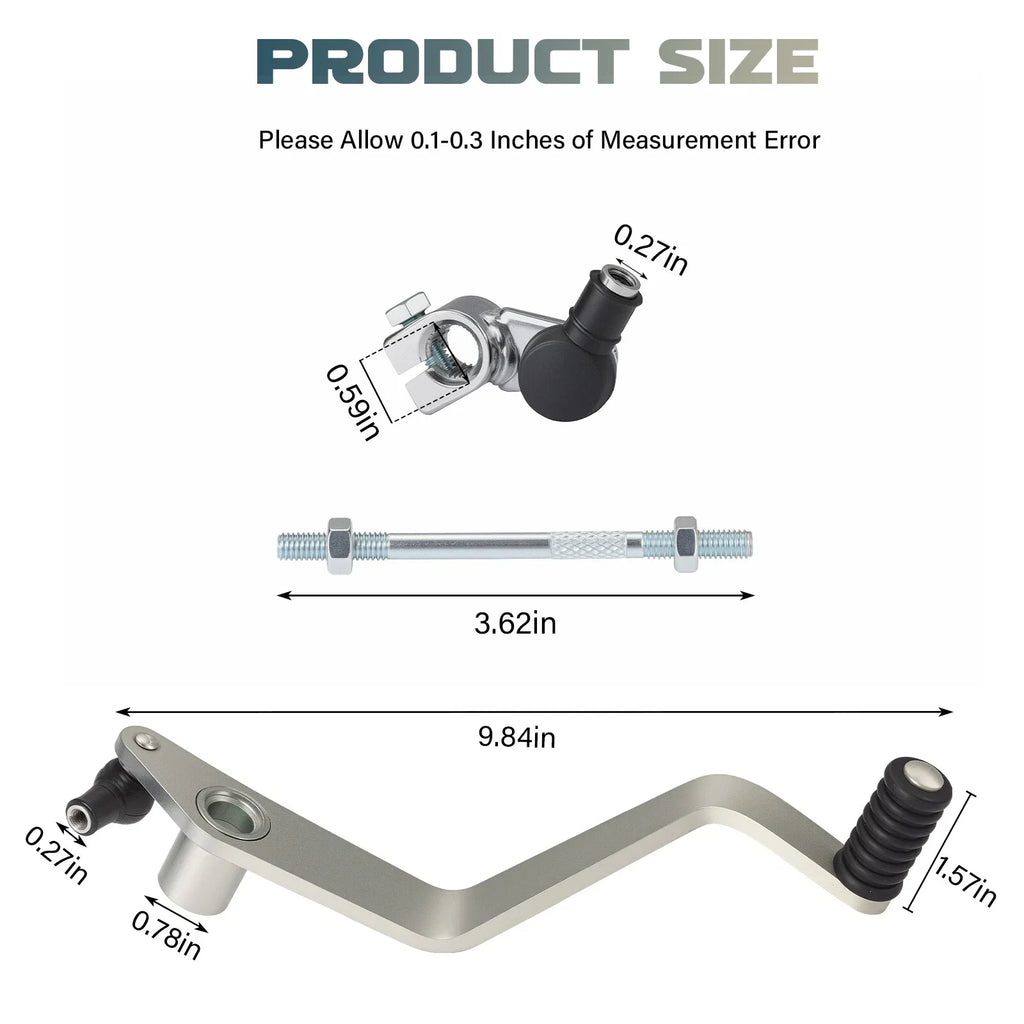Shift Pedal Linkage Cam w/Rod for Yamaha Big Bear Kodiak