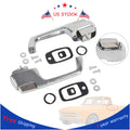 Chrome Pair Outside Door Handles for Chevy C/K 10 20 30 (1967–1972)