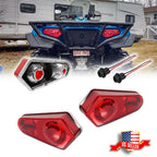 Set of 2 Red Tail Lights for Polaris Sportsman 500 570 800 850 1000 (2009–2022)