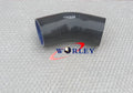 45�� Black Silicone Elbow 51mm Turbo Intercooler Hose for Car