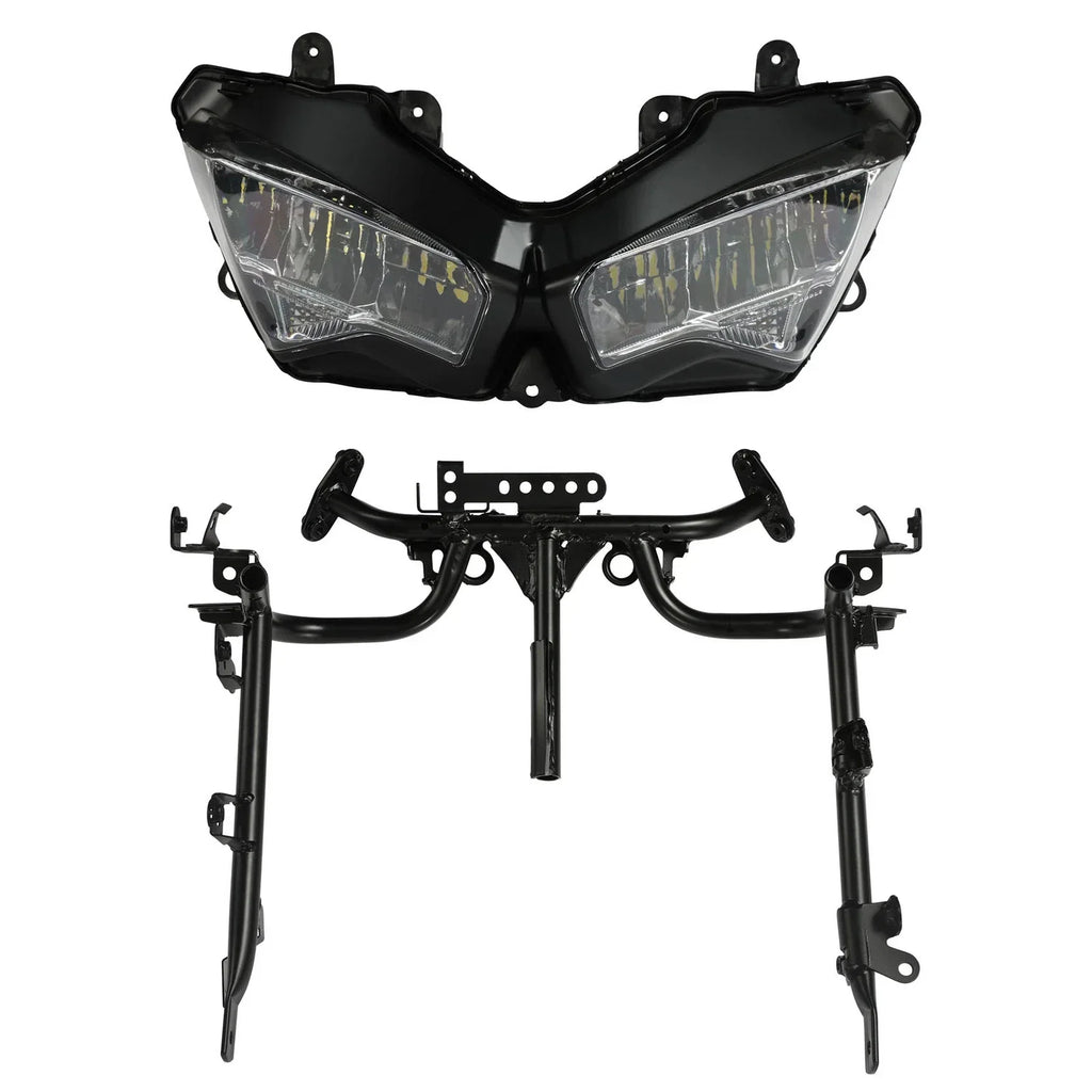 Headlight Assembly & Fairing Stay Bracket for Kawasaki ZX4R ZX4RR (2023-2025)