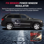 Rear Right Power Window Regulator for Jeep Grand Cherokee (2001–2004)