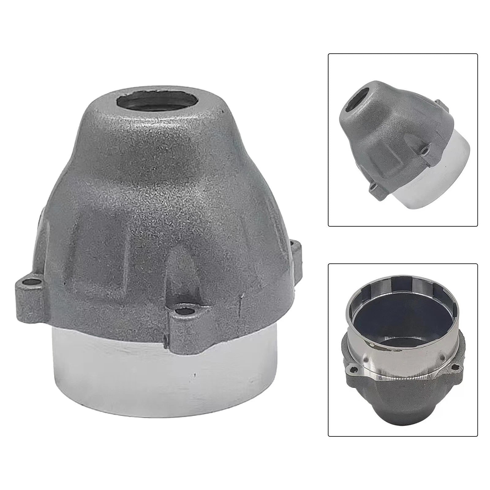 Silver Metal Wrench Head Shell for 2106 Brushless Electric Wrench