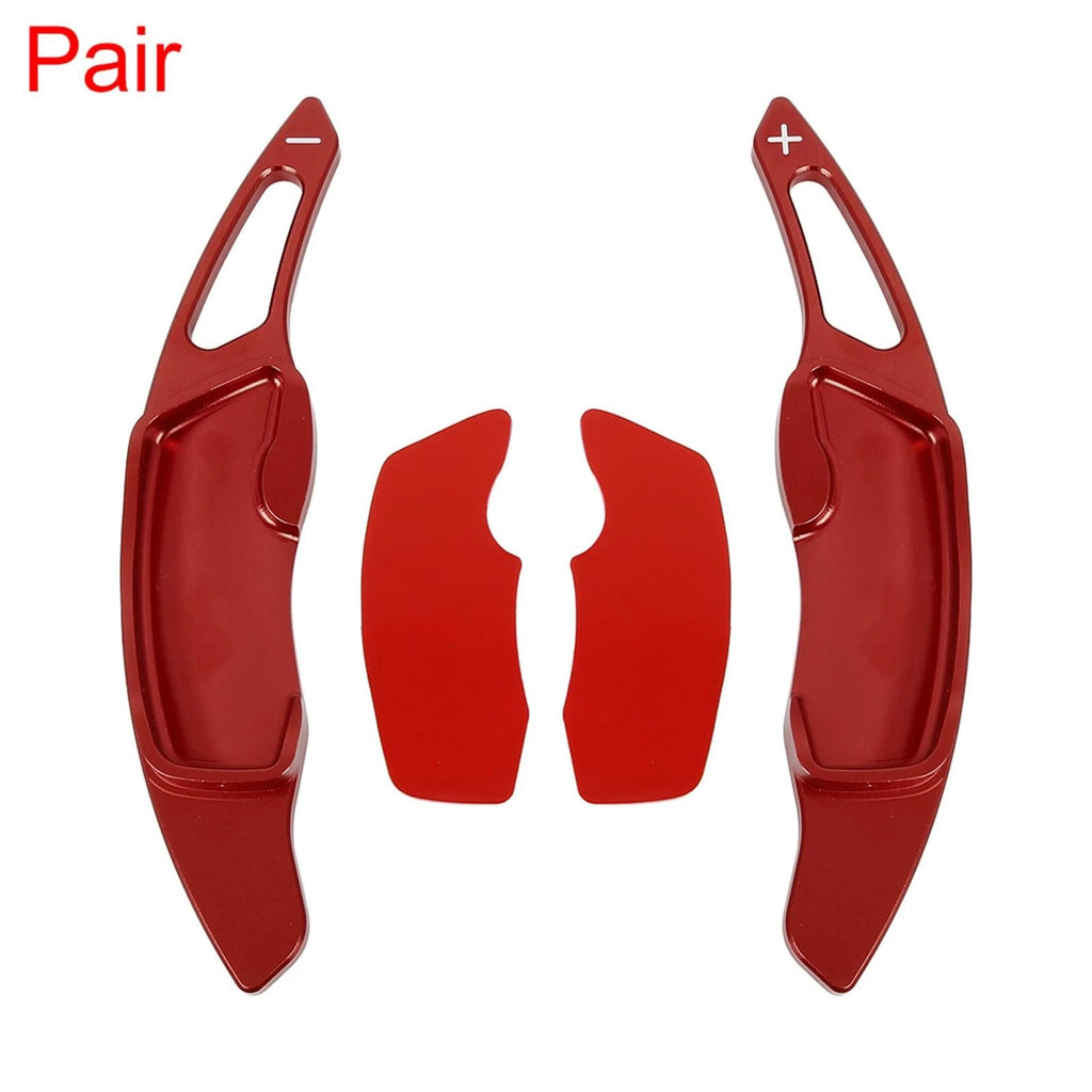 Pair Aluminum Alloy Red Shift Paddles for Subaru BRZ, Forester (2013–2021)