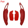 Pair Aluminum Alloy Red Shift Paddles for Subaru BRZ, Forester (2013–2021)