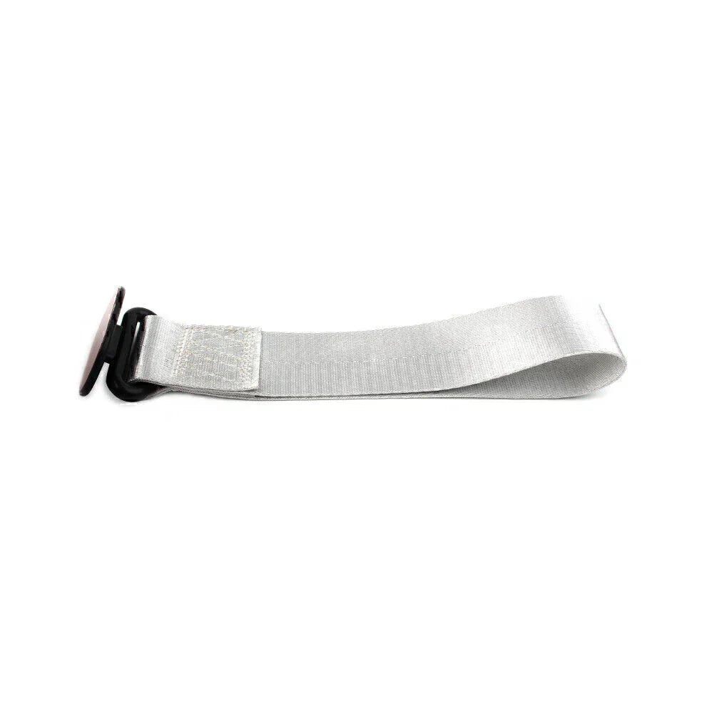 Grey Car Tow Towing Strap Belt Rope for Universal Rear/Front Bumper