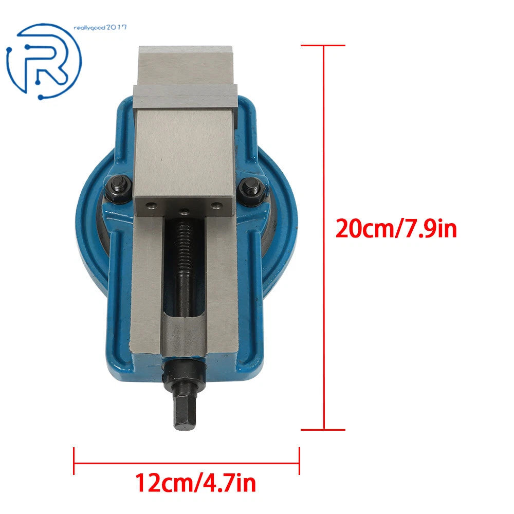 2" Precision Mill Vise for Milling Shaping (360 Degree Swiveling Base)