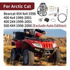 Carburetor and Throttle Cable for Arctic Cat 500 4X4 (1998-2000)