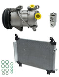 A C Compressor Kit With Condenser For Toyota Yaris 1.5L (2018–2018)