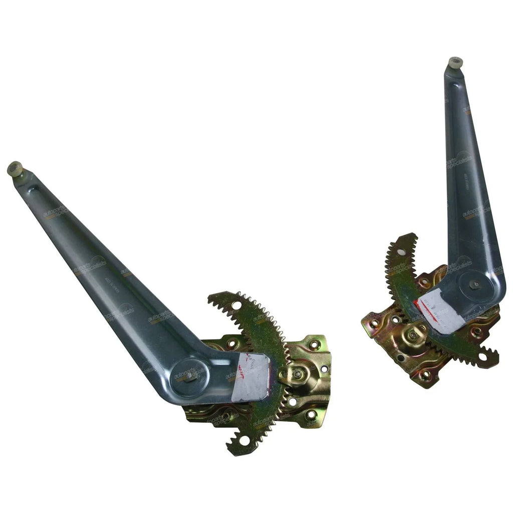 2 x Front Left & Right Manual Window Regulators for Toyota Hilux KZN165