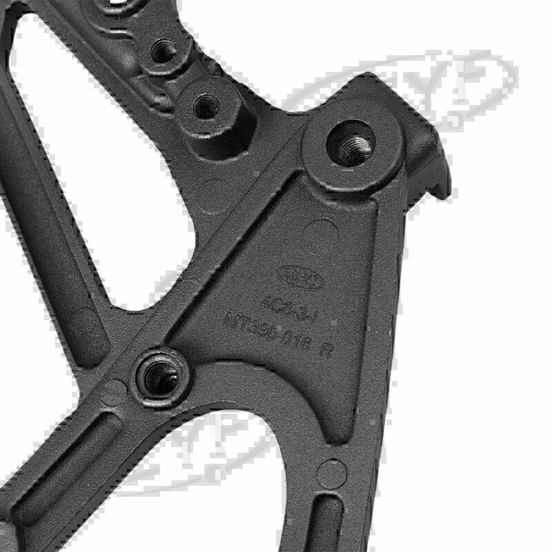 Pair Front Foot Pegs Hanger Assembly for Yamaha YZF-R1 (2007–2008)