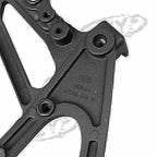 Pair Front Foot Pegs Hanger Assembly for Yamaha YZF-R1 (2007–2008)