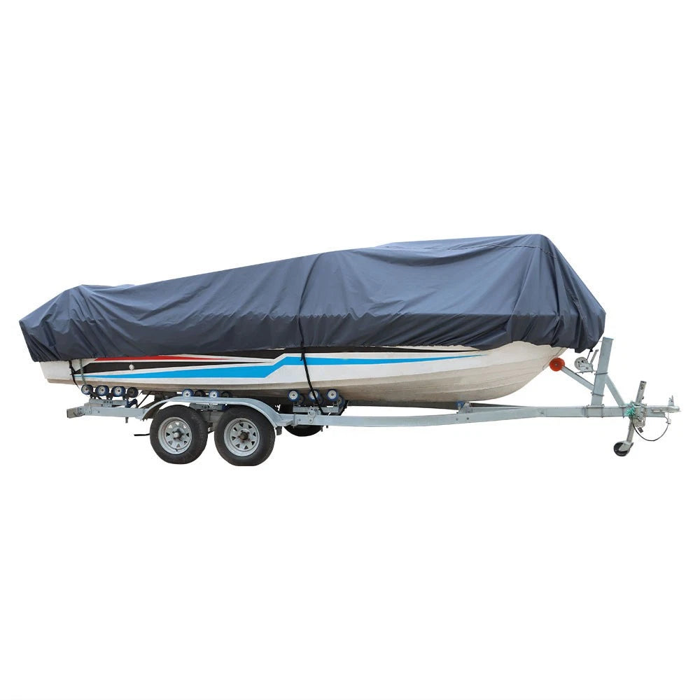 Trailerable Waterproof Boat Cover for All Boats (600D Marine Grade)