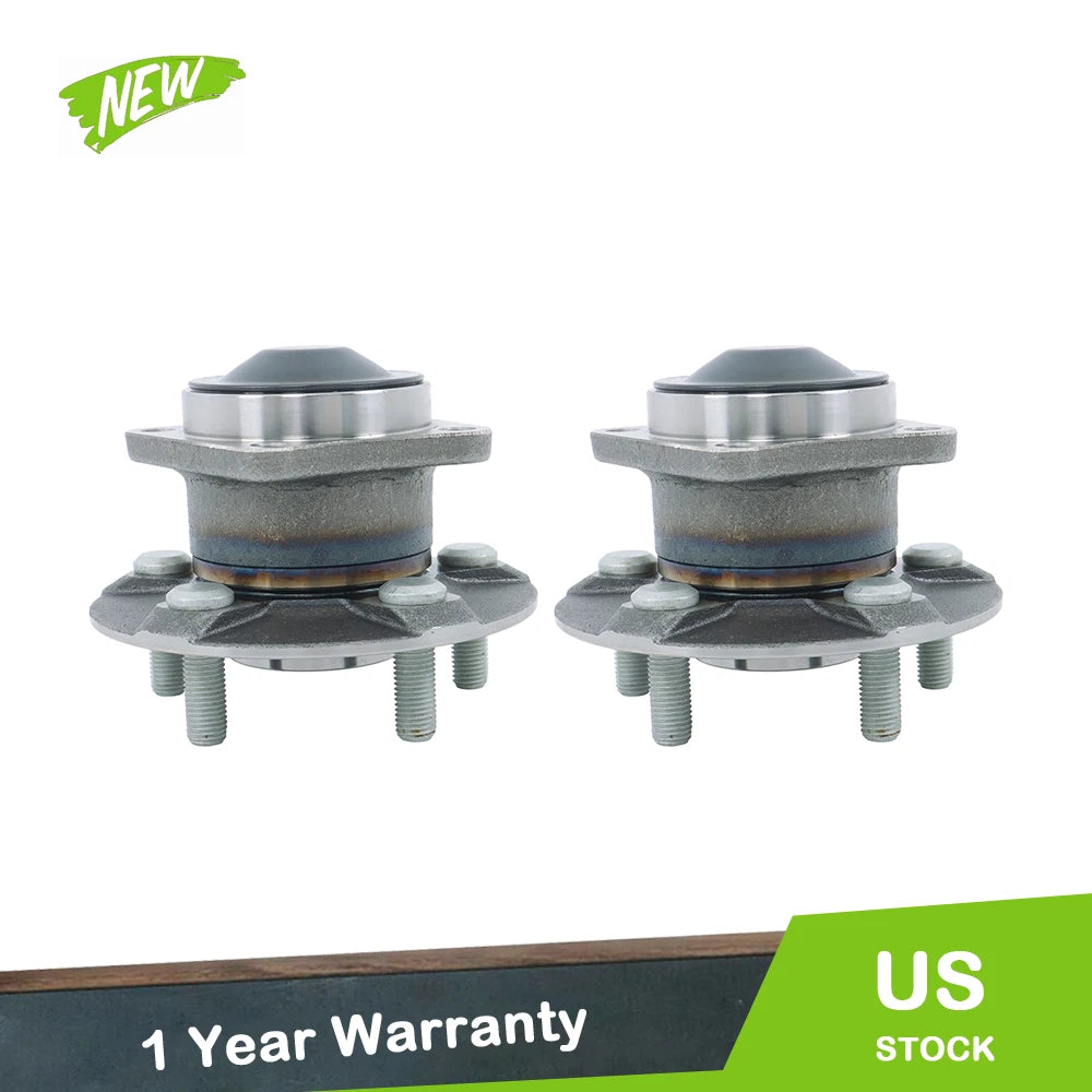 Set of 2 Rear Wheel Bearings Hubs for Toyota Celica Corolla Matrix (2000–2005)