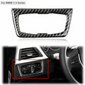 Interior Headlight Control Switch Trim Sticker for BMW 3 Series (2012–2019)