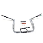 12" Miter Cut Prewired Handlebar for Harley Electra Glide/Street Glide/Ultra (2014–2015)