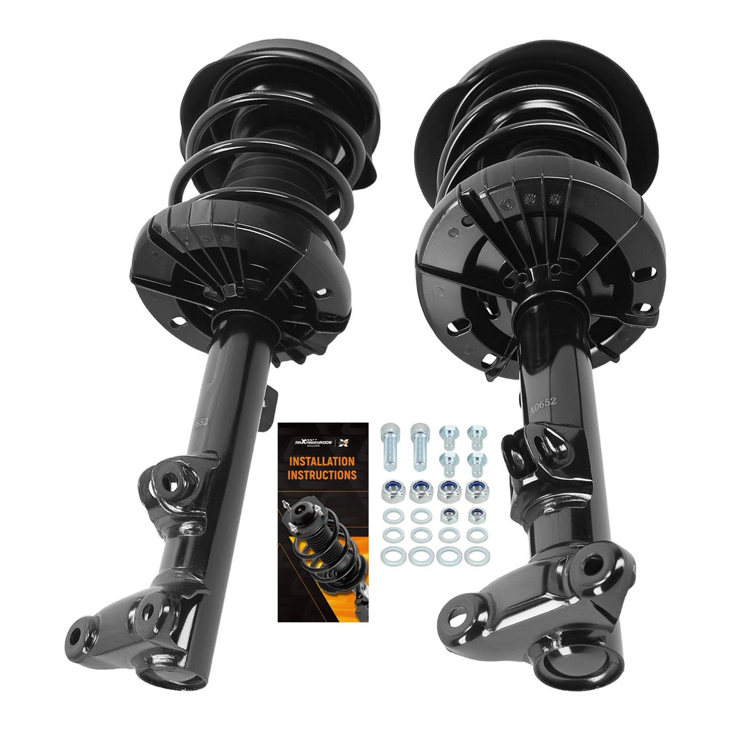 2X Front Struts Shocks w/Coil Spring for Mercedes-Benz C280 C350 (2006–2007)
