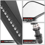 Chrome Side View Mirrors for Universal Naked Bike Cruiser (Fit All Models)