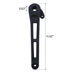 Matte Shifter Brake Pedal Lever Pegs for Harley Softail Fat Boy (2018–2023)
