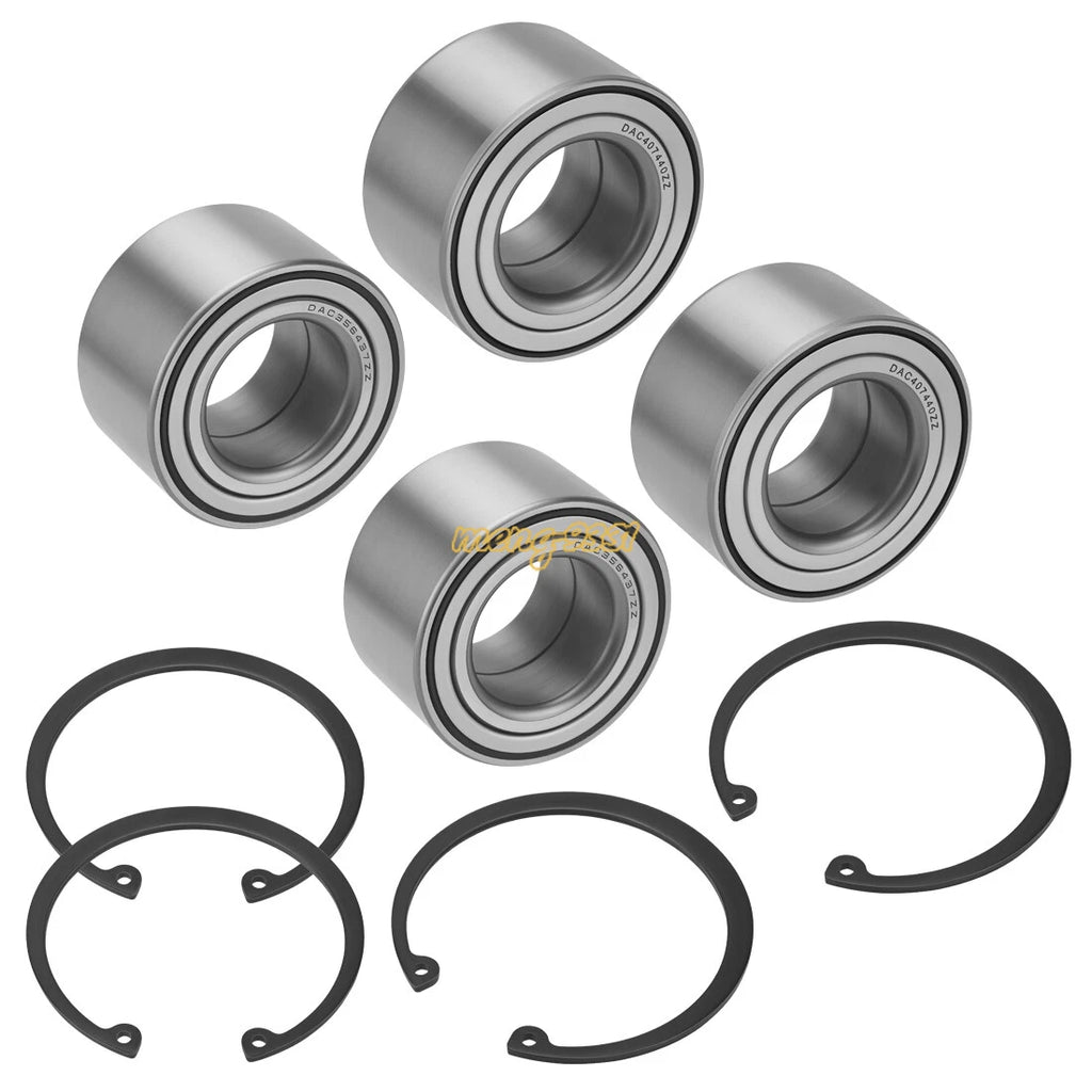 Front & Rear Wheel Bearings Ring Kit for Polaris Ranger 500, Ranger Crew 500 (2001–2022)