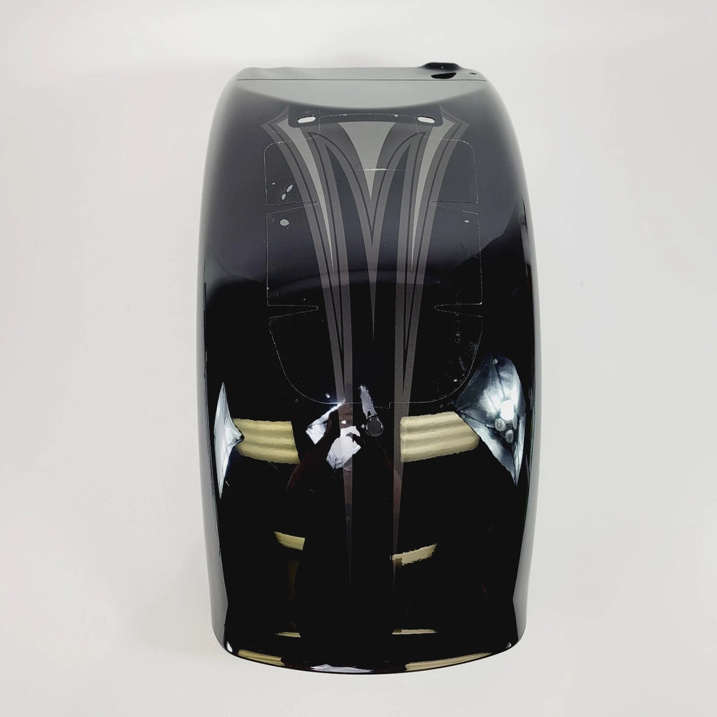 Rear Fender for Harley Davidson Breakout (2018–2024) Vivid Black, Silver Graphics