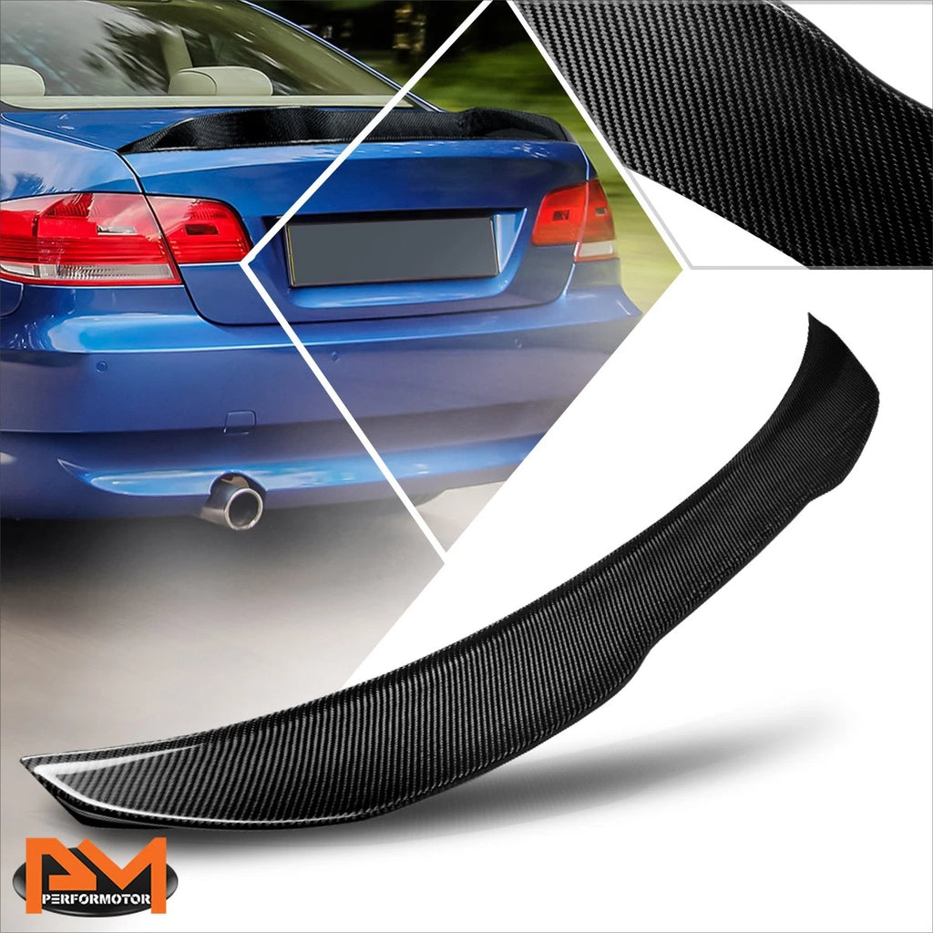 Carbon Fiber PSM-Style Rear Trunk Spoiler for BMW 3-Series/M3 (2007–2013)