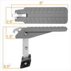 Rubber Support Car Door Latch Hook for Adjustable Foot Pedal Roof Ladder