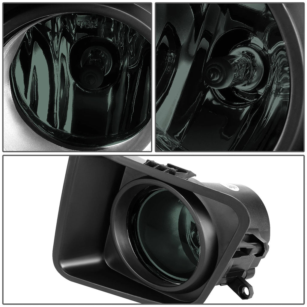 Set of 2 Fog Light Lamps for Toyota Tundra (2014–2021) Smoked Lens w/ Bezels