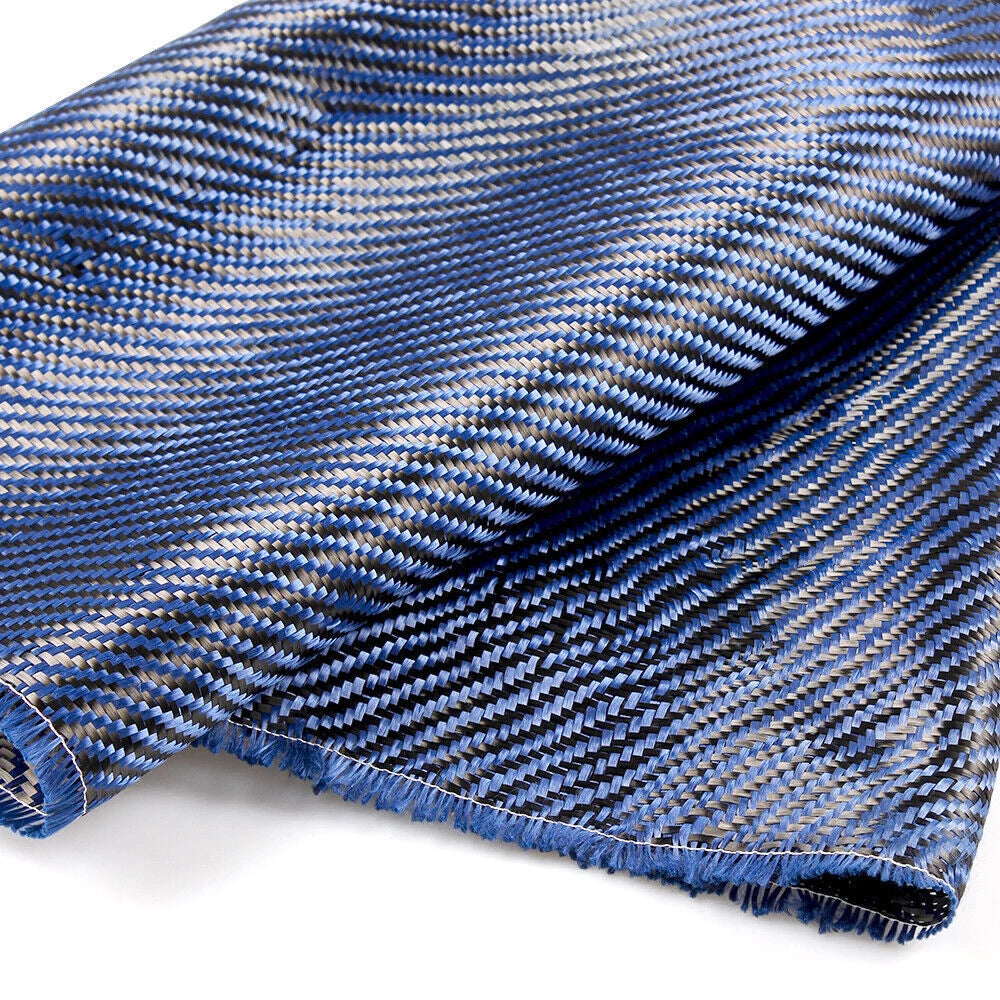 12" x 5FT Black Carbon Fiber Fabric Cloth for Automotive Use