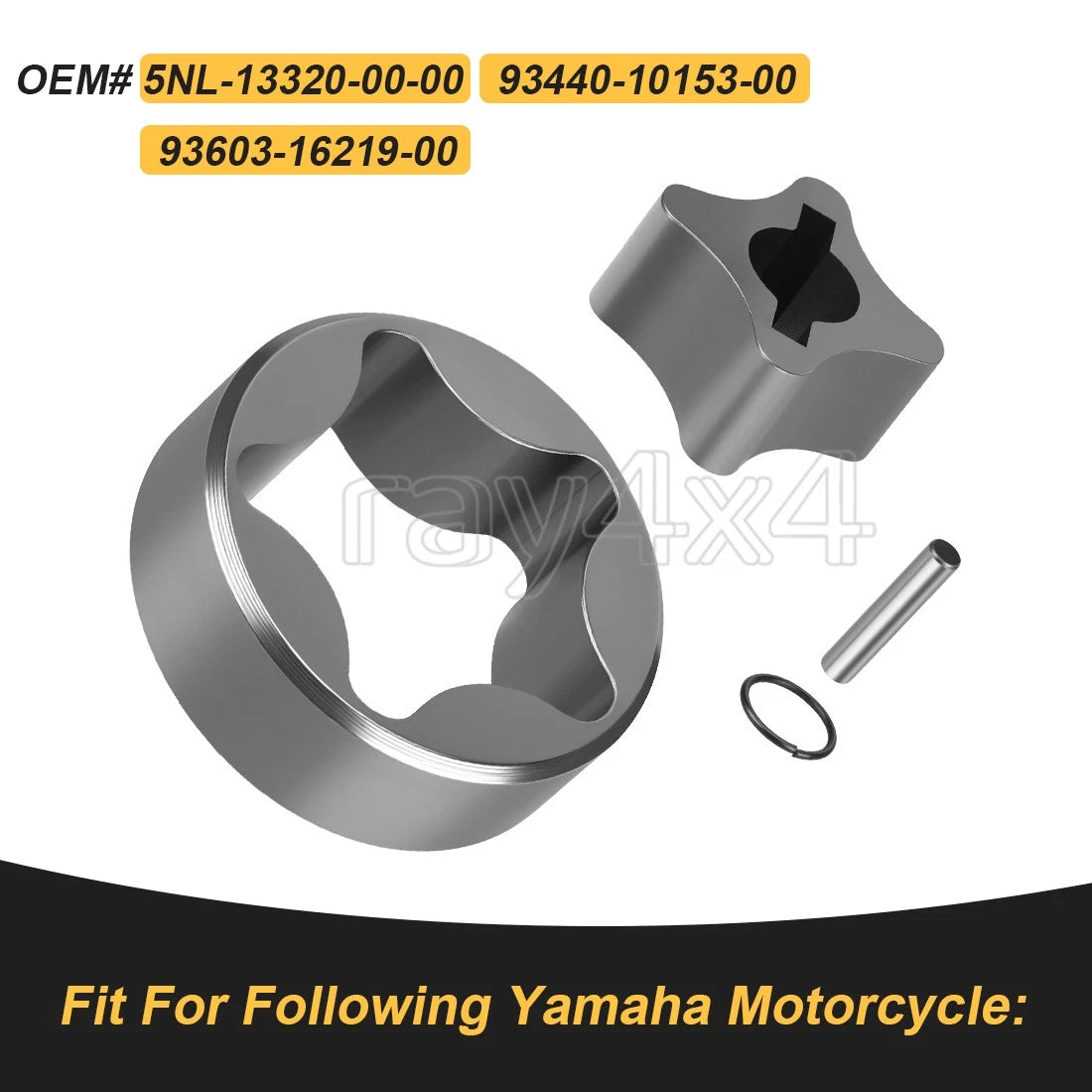 Oil Pump Rotor Set for Yamaha YZ250F WR250F (2001–2013) 5NL-13320-00-00