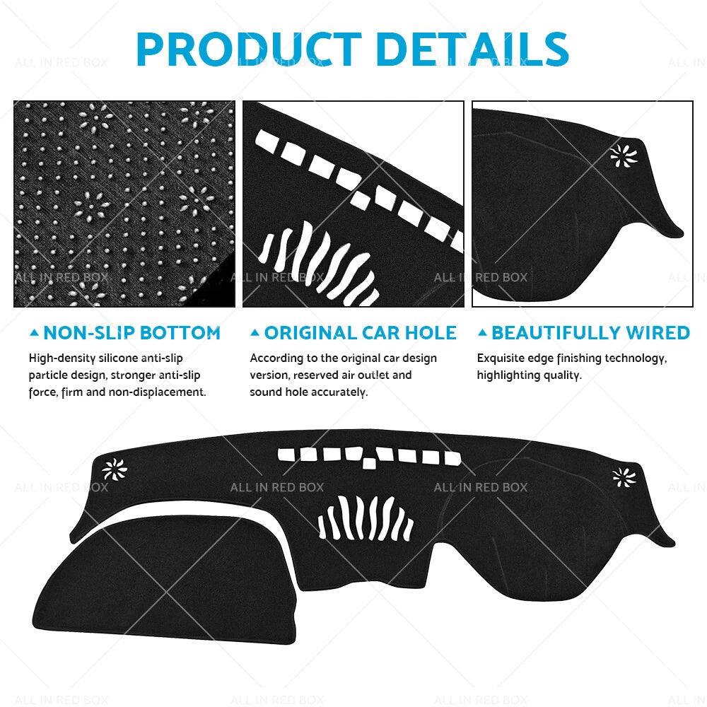Non-Slip Dash Mat for Hyundai Santa Fe TM (2019–2023) Dashboard Cover