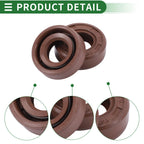 Set of 5 Oil Seal Ring 10x20x7mm for Rotary Shaft (Fluorine Rubber)