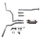 Dual Exhaust Kit for Toyota Tacoma (2016–2023) 2.5" Stainless Roll T