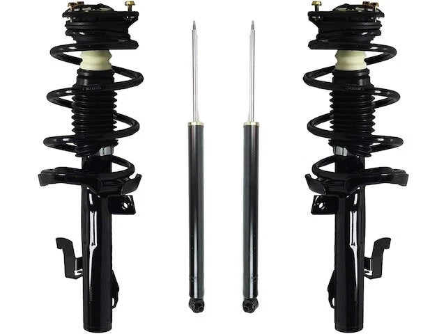 Set of 2 Front and Rear Suspension Strut and Shock Absorber Kit PT314XR for 3