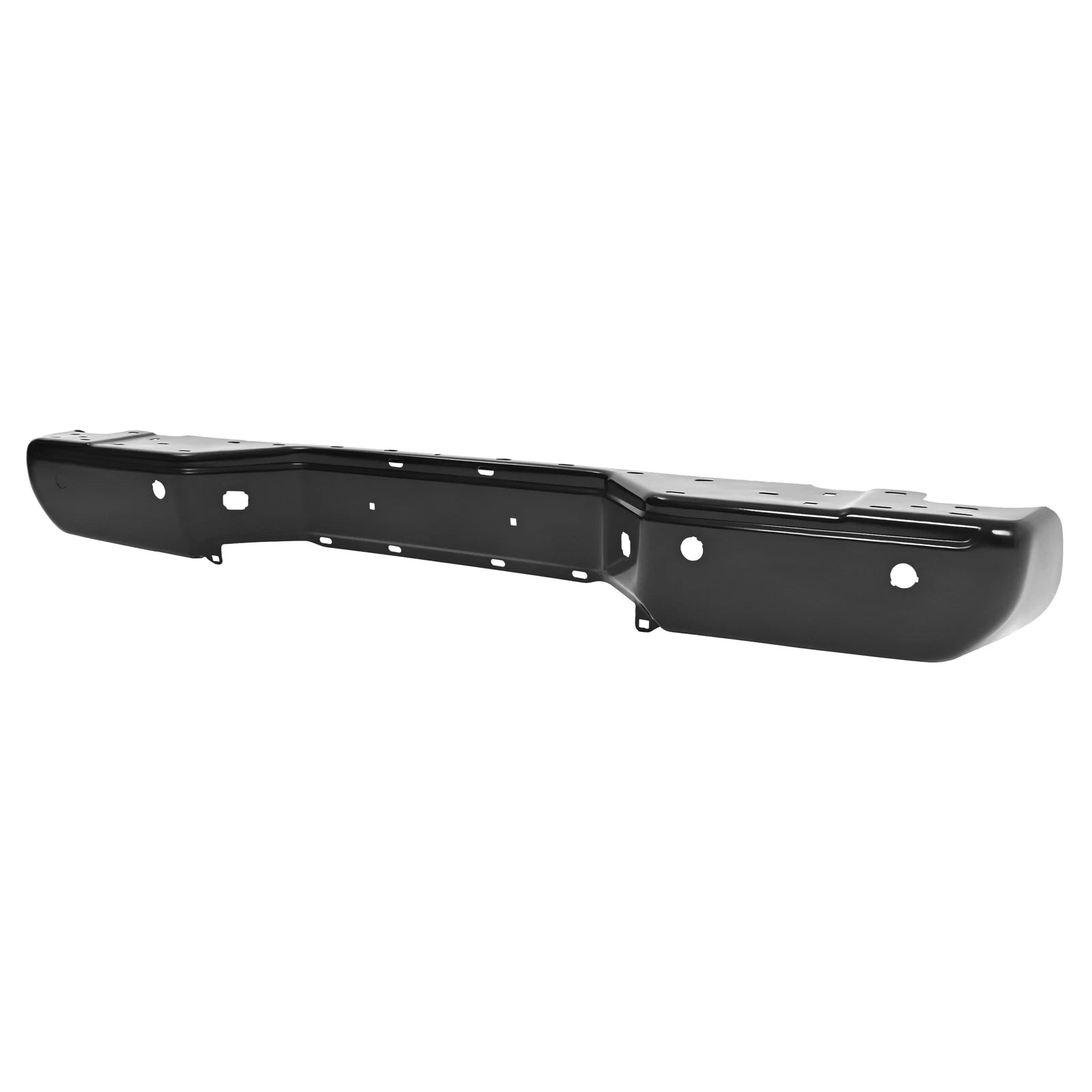 Rear Step Bumper Face Bar for Nissan Frontier (2005–2021) Steel with Sensor Hole